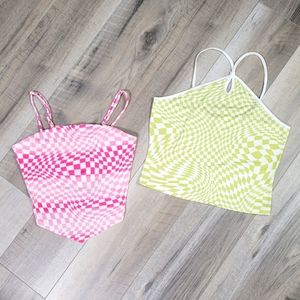 Two Crop Tops Size Medium